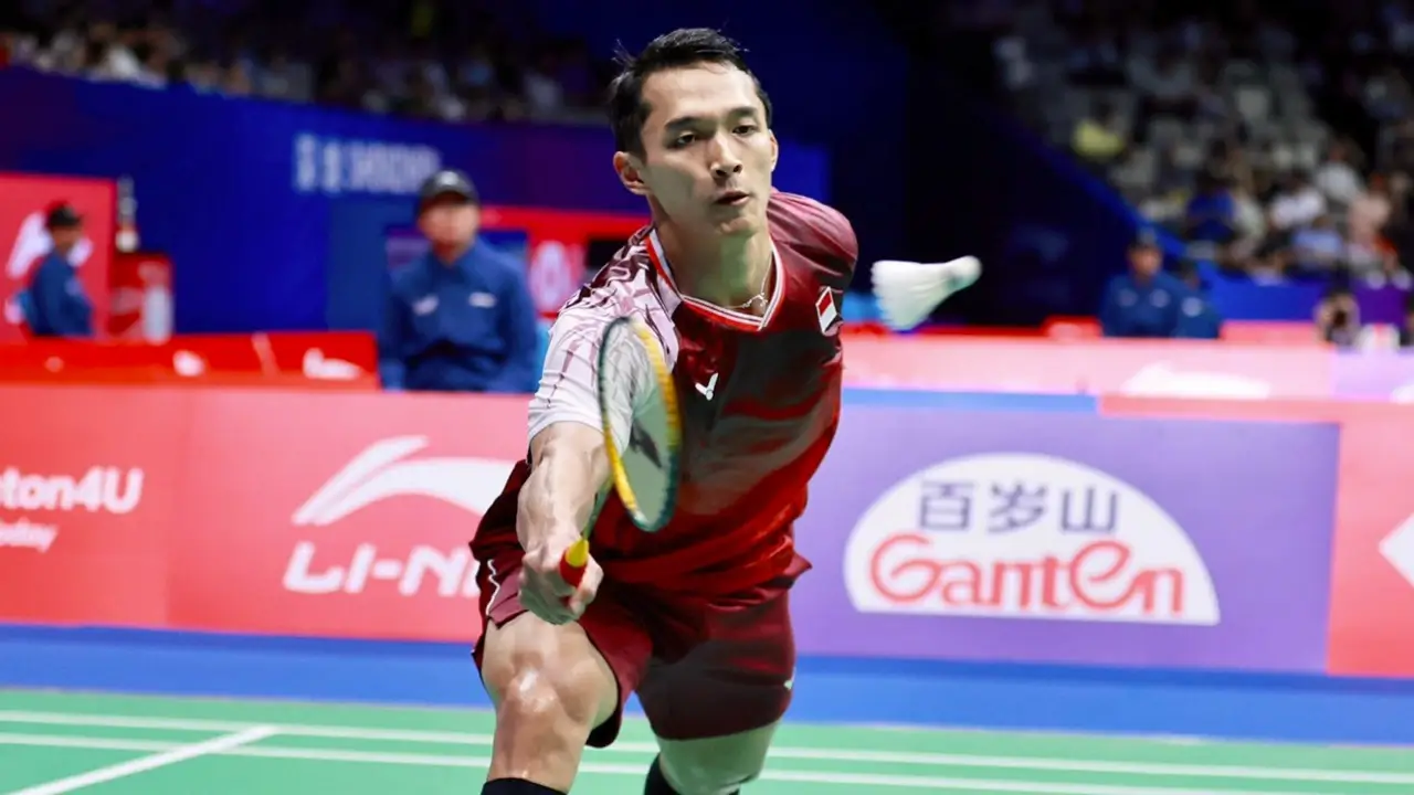 Jonatan Christie Kalah di 16 Besar