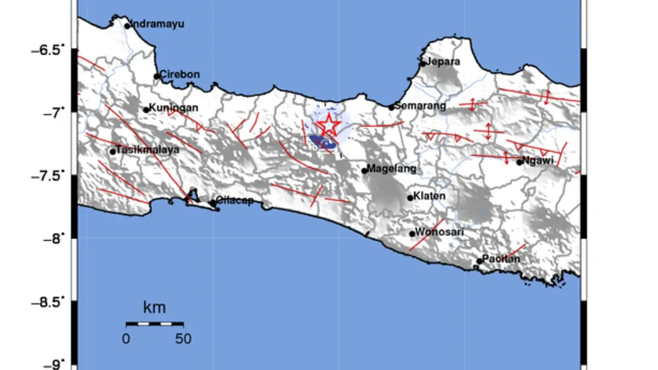 Gempa Bumi M 3,2 Guncang Wonosobo