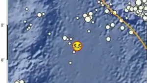 Gempa M 5,5 Aceh