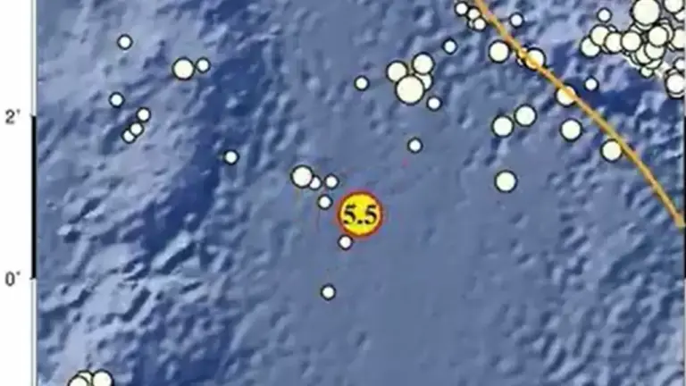 Gempa M 5,5 Aceh