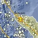 Gempa Bumi M 3,1 Guncang Pidie Jaya Aceh