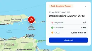 Gempa Sumenep M 6,1