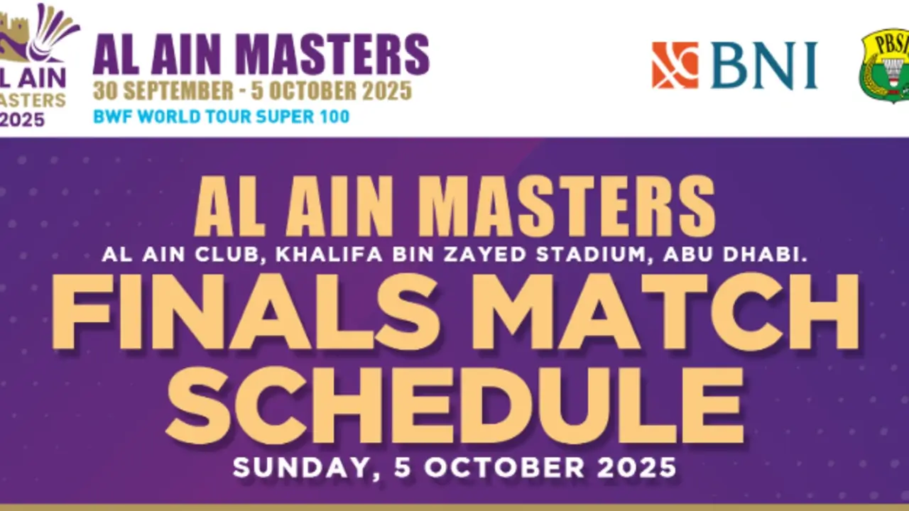 Jadwal Final Al Ain Masters 2025