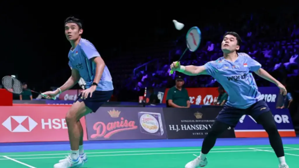 Leo dan Bagas 32 Besar Hylo Open 2025