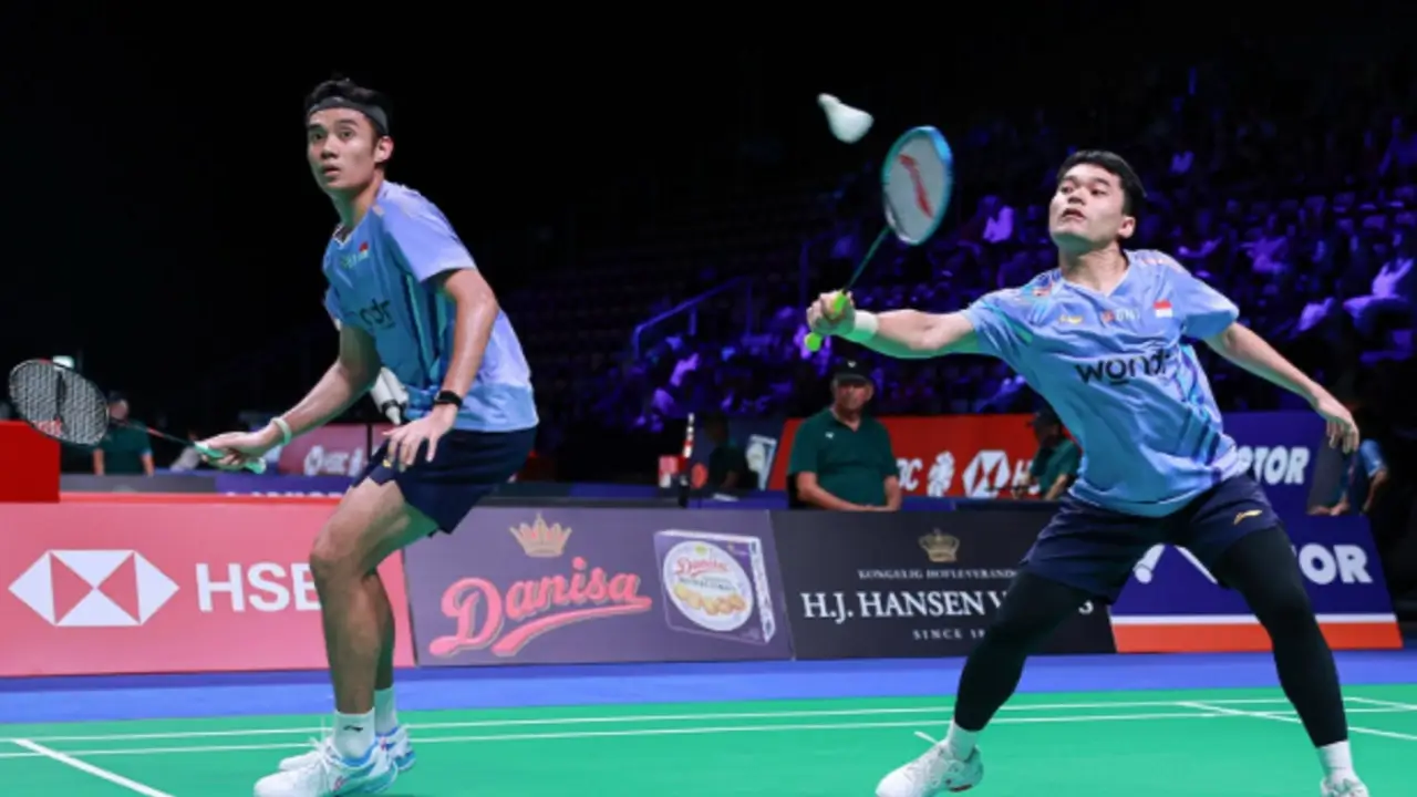 Leo dan Bagas 32 Besar Hylo Open 2025