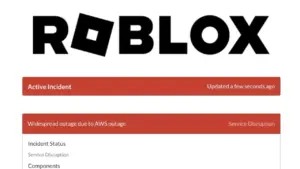 Roblox Down Hari ini