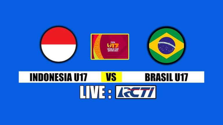 Timnas U17 Indonesia vs Brasil U17