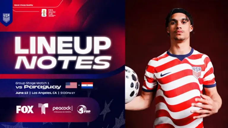 Susunan Pemain Resmi Amerika Serikat vs Paraguay: Pulisic dan Balogun Jadi Ujung Tombak