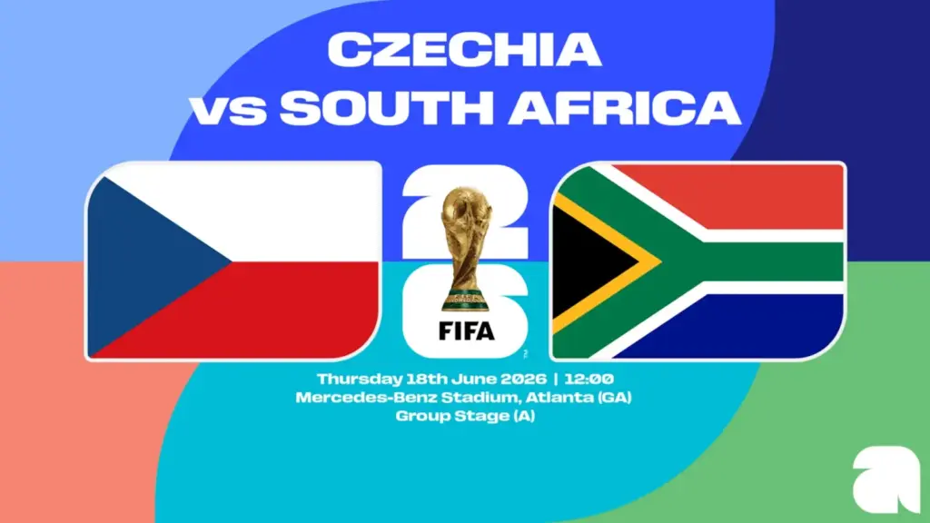 5 Pertandingan terakhir Ceko dan Afrika Selatan