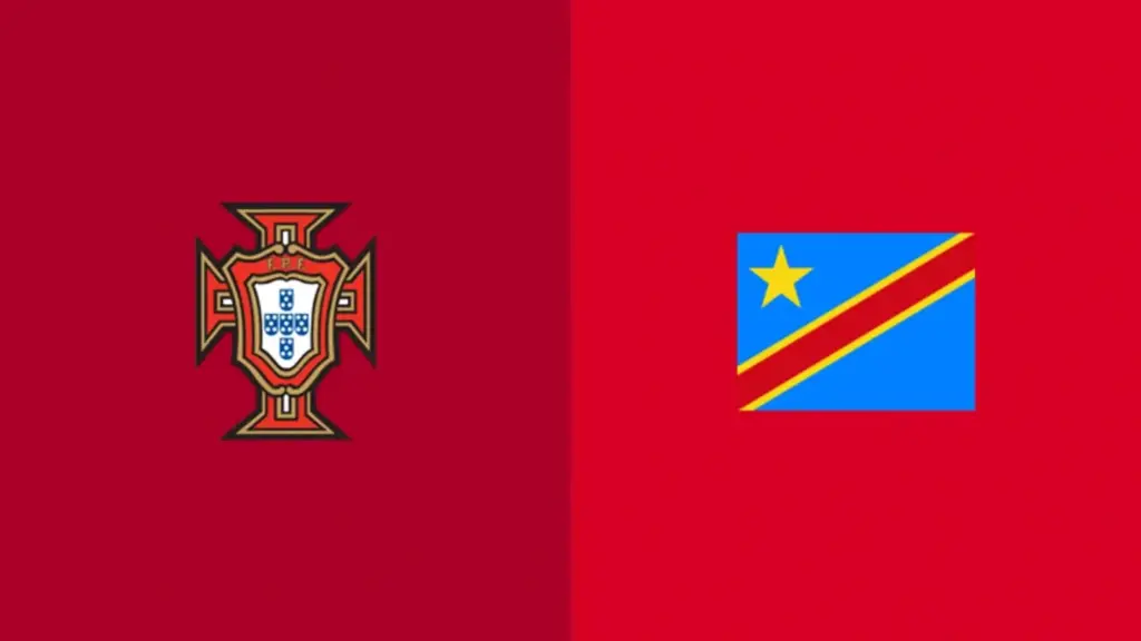 5 Pertandingan terakhir Portugal dan Kongo