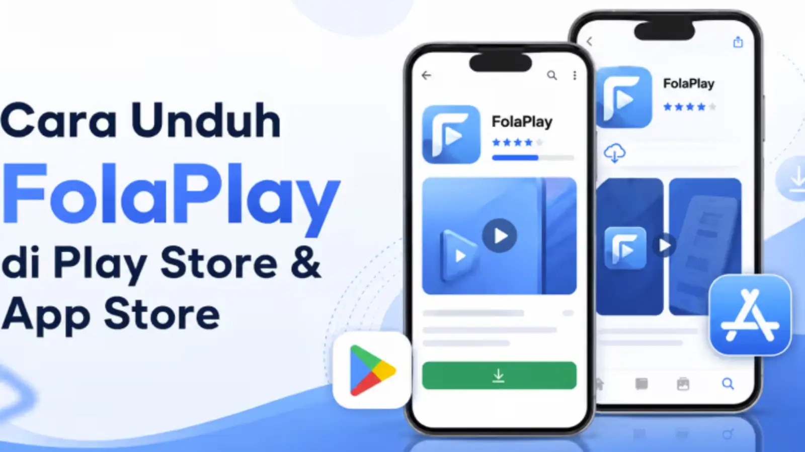 Download FolaPlay di Play Store dan App Store