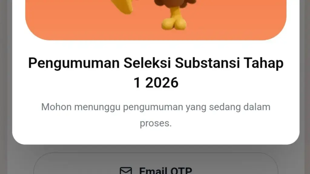 Pengumuman Hasil Seleksi Substansi LPDP 2026