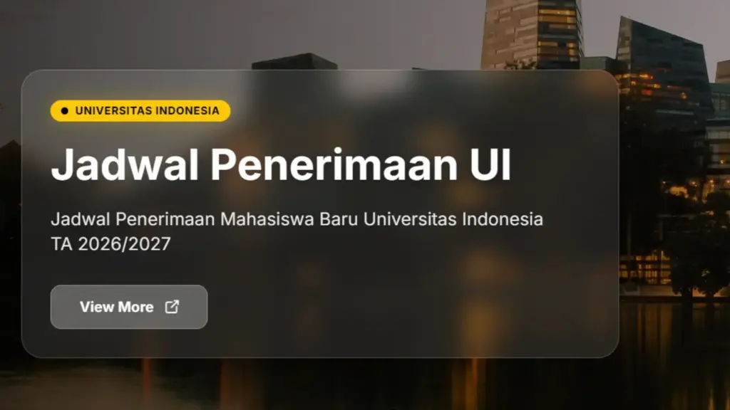 Pengumuman PPKB UI 2026