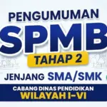 Jam Berapa dan Kapan Pengumuman SPMB Sumut 2026 Tahap 2 Jenjang SMA SMK