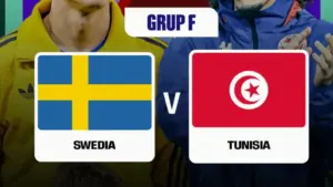Prediksi Swedia vs Tunisia
