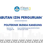 SK Pencabutan Izin Perguruan Tinggi Politeknik Bunda Kandung