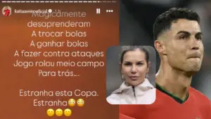 Saudara Perempuan Cristiano Ronaldo Katia Aveiro Kritik Performa Timnas Portugal