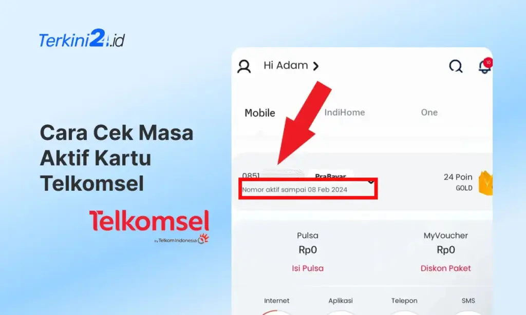 Cara Cek Masa Aktif Kartu Telkomsel