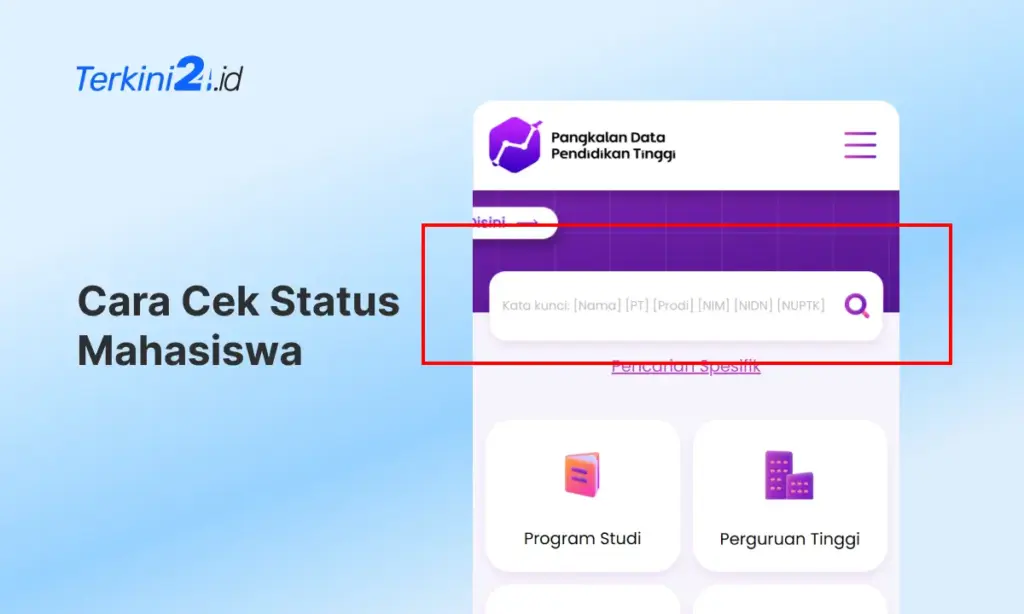 Cara Cek Status Mahasiswa