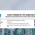 Cara Cetak Kartu Tes Substantif PPG Bagi Calon Guru 2026 dan Ukuran Kertas