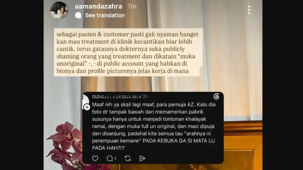 ERHA GROUP Meminta Maaf Usai Tenaga Medis Komentari Amanda Zahra di Medsos