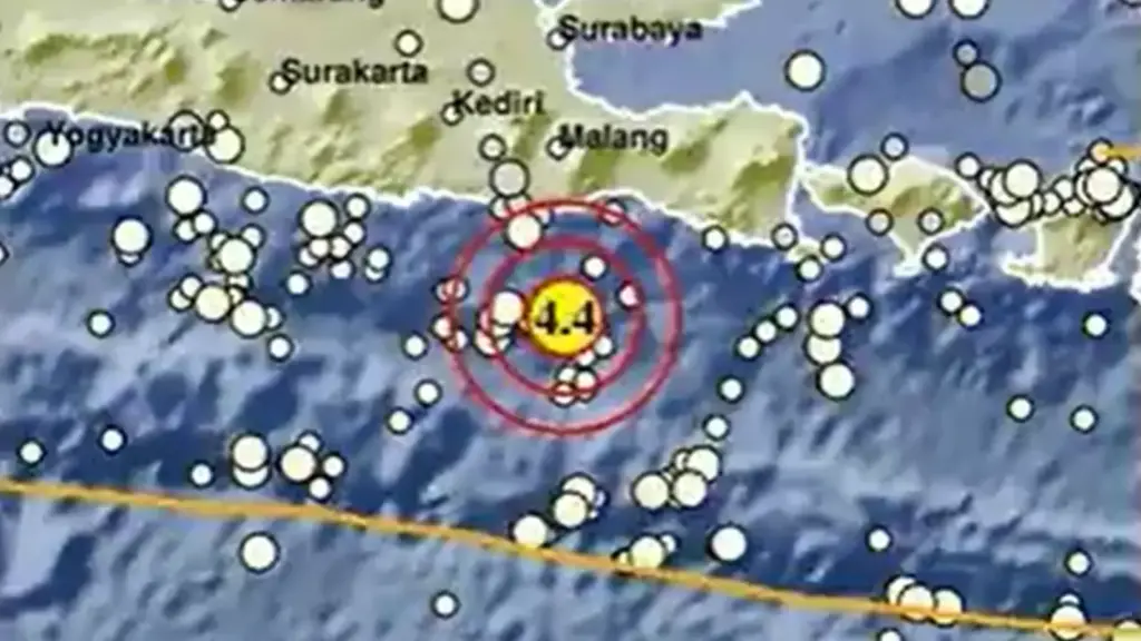 Gempa Bumi Hari Ini M 4,4 Guncang Malang