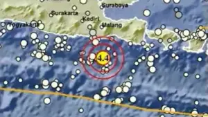 BMKG Terkini: Gempa Bumi Hari Ini M 4,4 Guncang Malang Jawa Timur