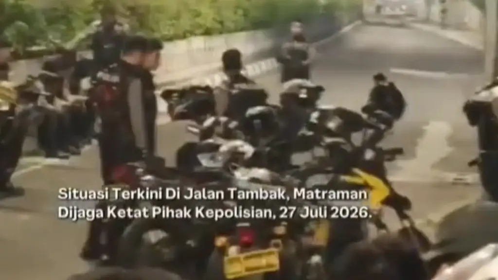 Kondisi Jalan Tambak Matraman