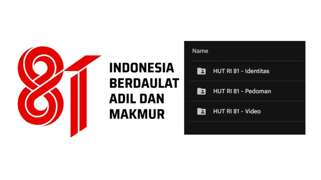 Link Download Logo Resmi HUT ke-81 RI
