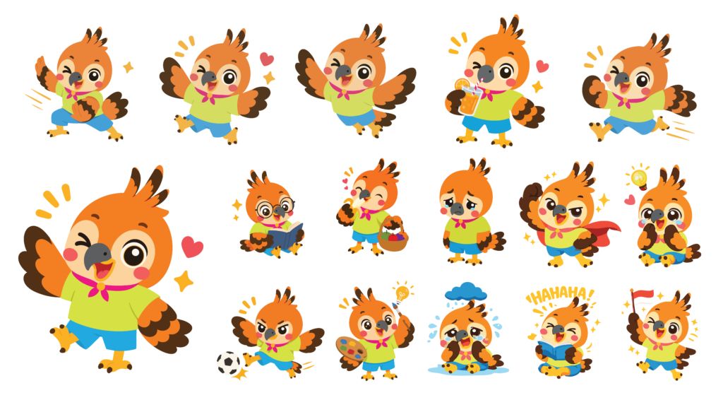 MASKOT ELIE Hari Anak Nasional 2026