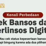 Perbedaan Aplikasi Cek Bansos dan Perlinsos Digital
