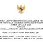PermenPANRB No 13 Tahun 2026: Aturan Baru Penerimaan Peserta Didik di Sekolah Kedinasan