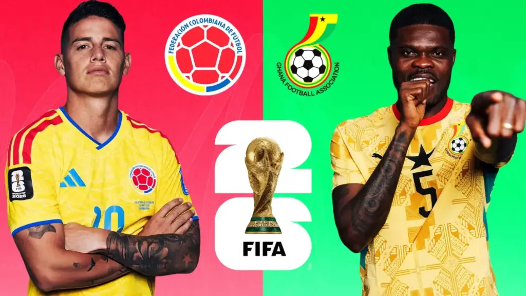 Prediksi Kolombia vs Ghana di 32 Besar Piala Dunia 2026
