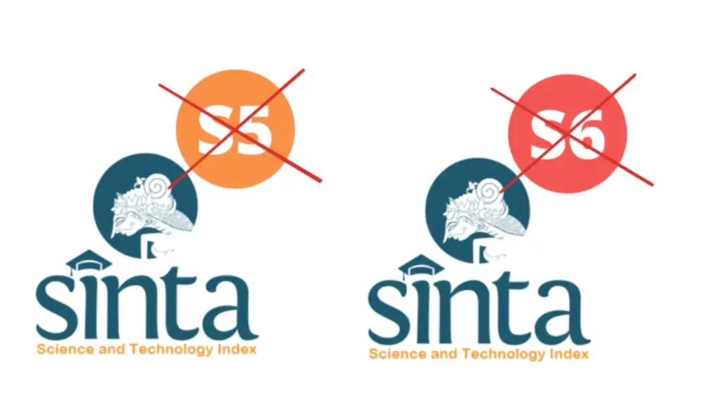 SINTA 5 dan 6 Dihapus Resmi