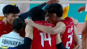 Hasil SEA V Cup 2026 Leg 2: Timnas Voli Putra Indonesia vs Kamboja 3-0