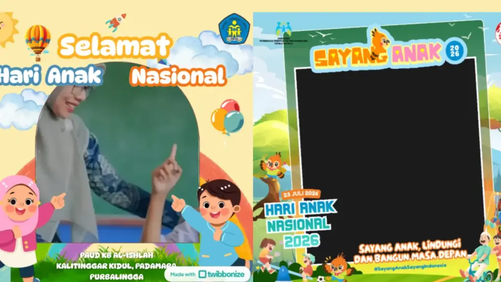 Twibbon Hari Anak Nasional 2026