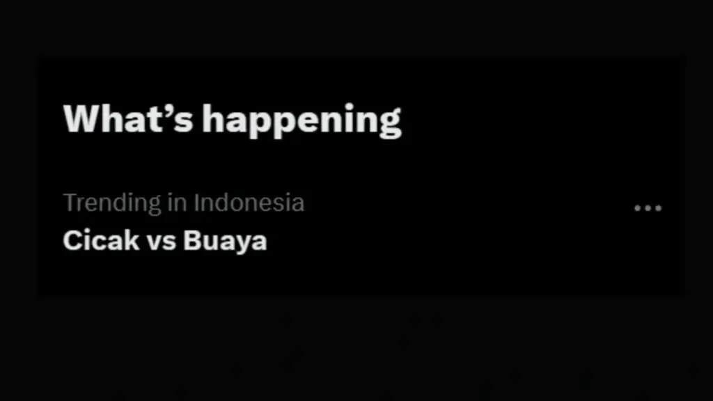 Viral Isu Cicak vs Buaya