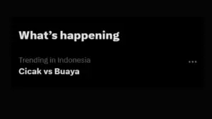 Viral Isu Cicak vs Buaya