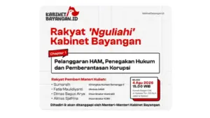 Kabinet Bayangan Gelar Diskusi Publik HAM Bersama KontraS dan ICW di Jakarta